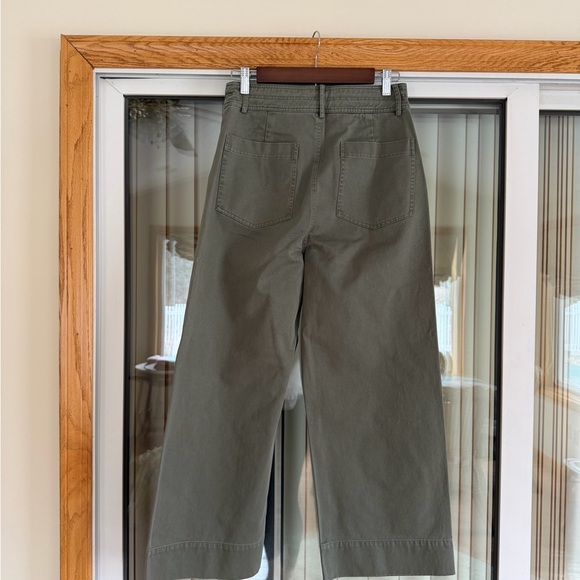 NWOT Apiece Apart Sage Green Cotton Classic Merida Pants - Picture 2 of 9